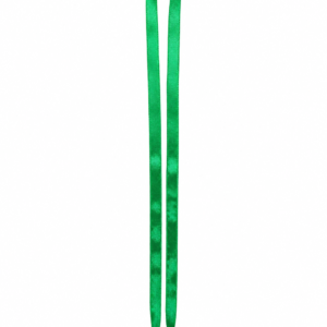 Green Ribbon Hair Bells Tie